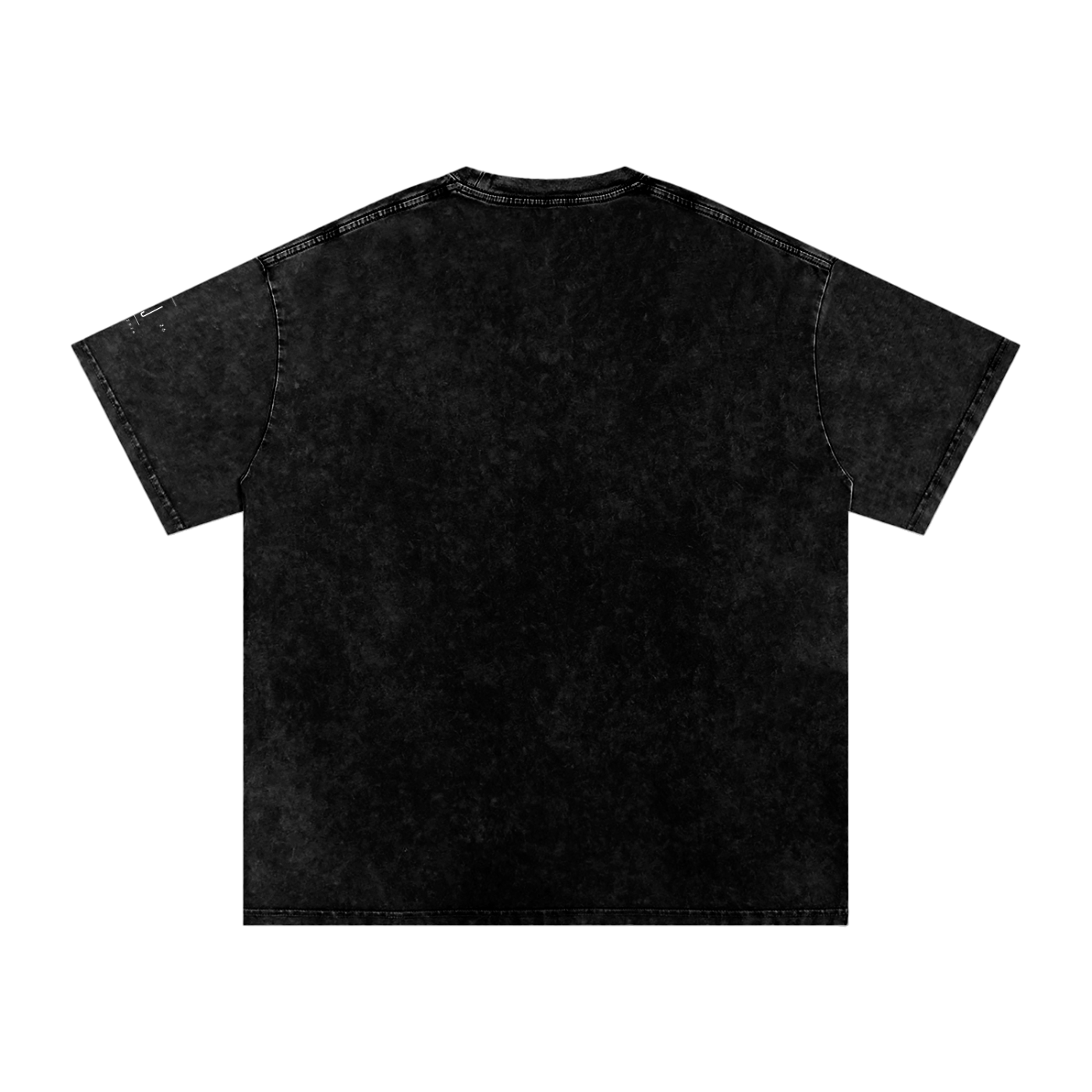 JEJO Snow Washed Oversized Cotton T-Shirt